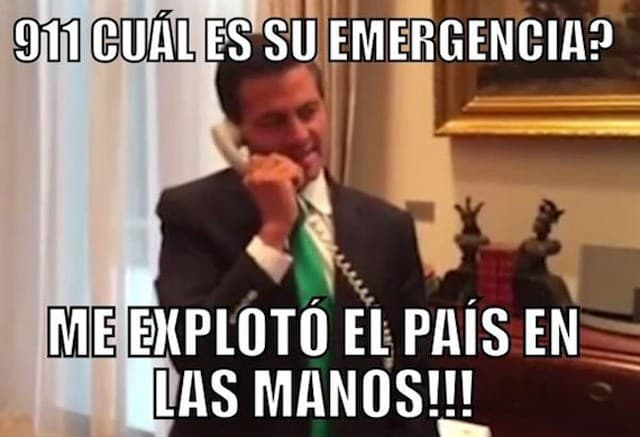 El presidente no fue muy querido por muchos de los mexicanos y hay quienes piensan que hizo un mal trabajo.