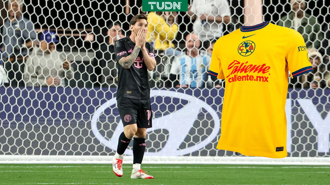 ¡Ya sabemos con qué playera del América se quedó Messi!