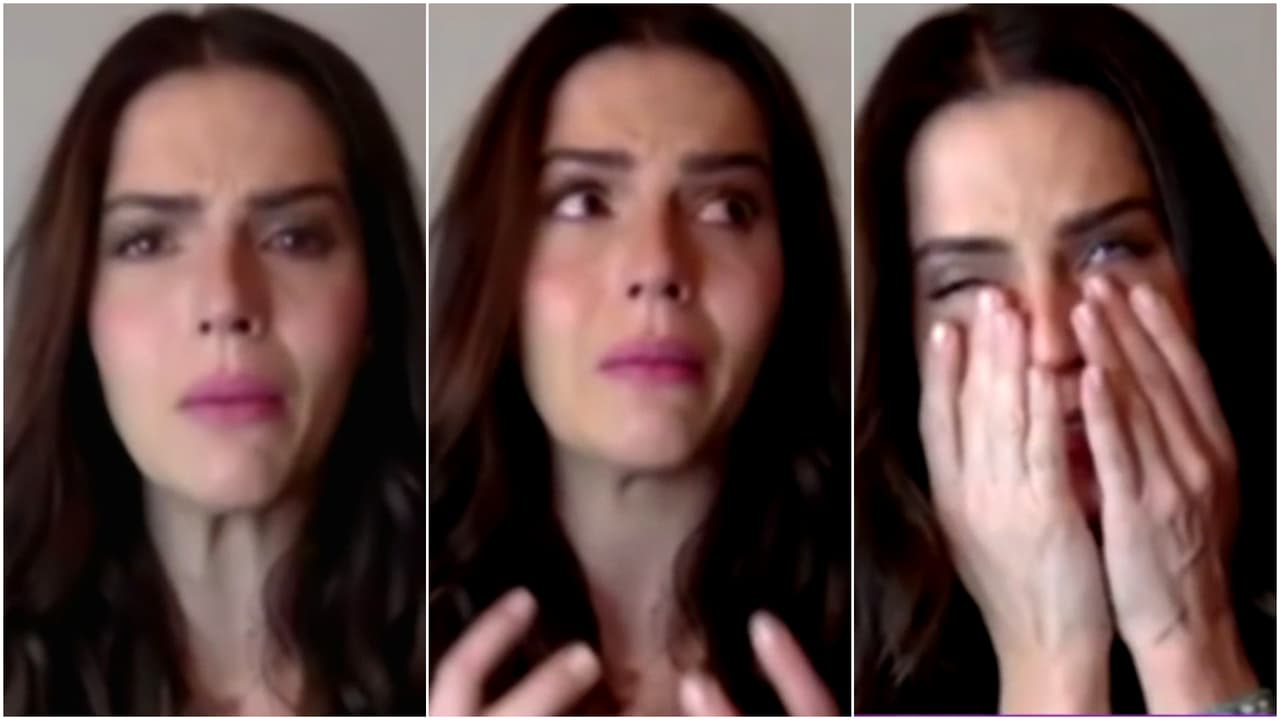 Claudia Álvarez rompe en llanto cuando en El Gordo y La Flaca le recuerdan a alguien muy especial