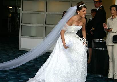 Jacky tuvo la oportunidad de lucir su capacidad histriónica en el papel de "Maribel", donde la vimos corriendo vestida de novia en busca del novio infiel que huía con la descarada villana.