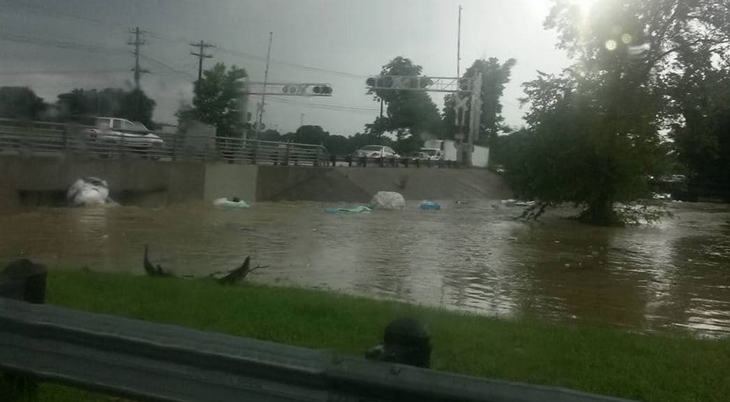 La audiencia compartió fotos de la zona tras el paso de la tormenta Bill.