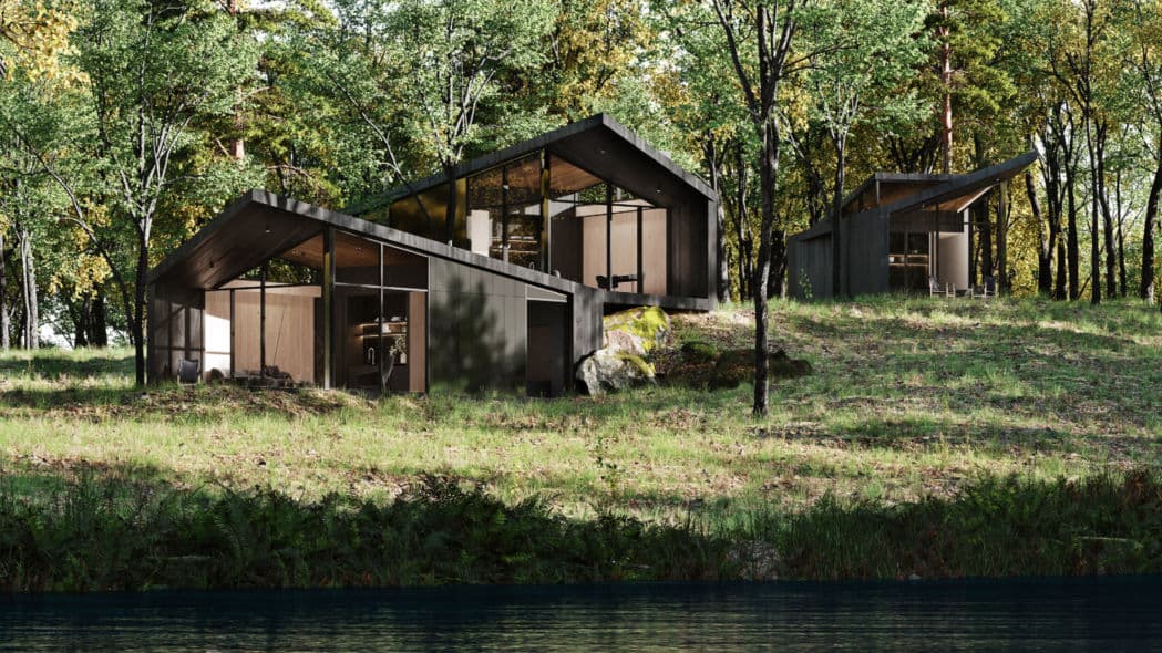 Por otro lado, el complejo también contará con una casa de la piscina de 873 pies cuadrados, tres casas para huéspedes de 1,574 pies cuadrados cada una y una espectacular casa en el árbol para disfrutar durante esos días lluviosos.