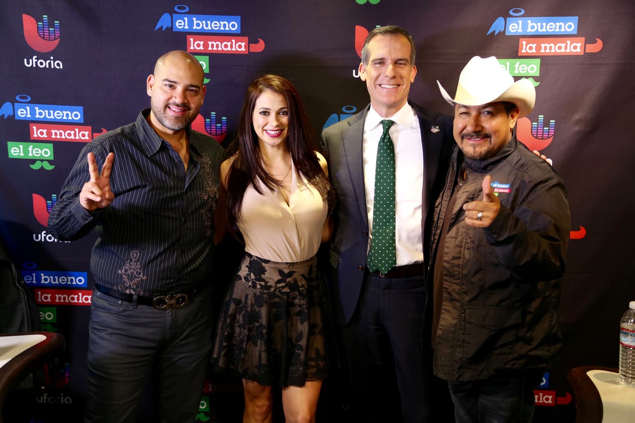 Día importante al lado del alcalde de Los Ángeles, 
<a href="https://www.facebook.com/ericgarcetti/?fref=ts">Eric Garcetti.</a>