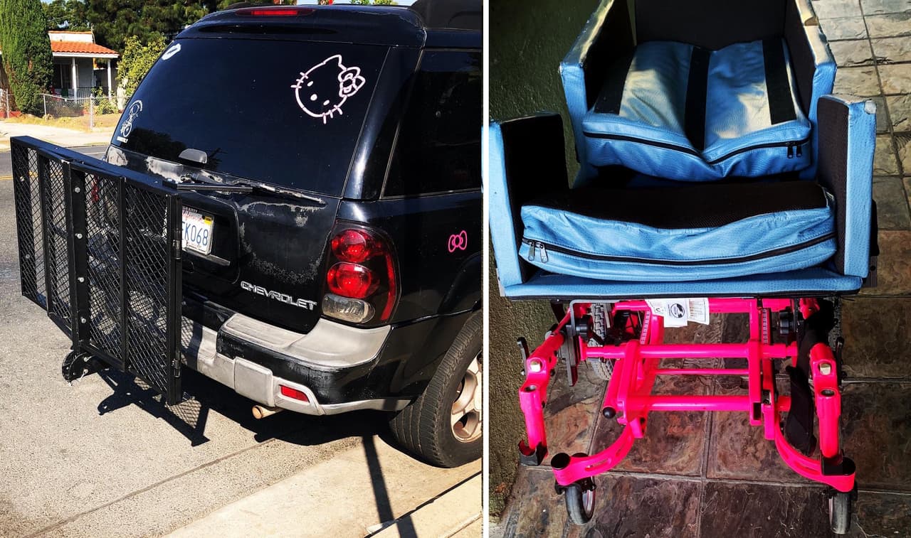 Más que un vehículo este carro era el único medio de transporte de Kimbely, una niña con discapacidades físicas, el cual fue robado este miércoles en Bellflower.