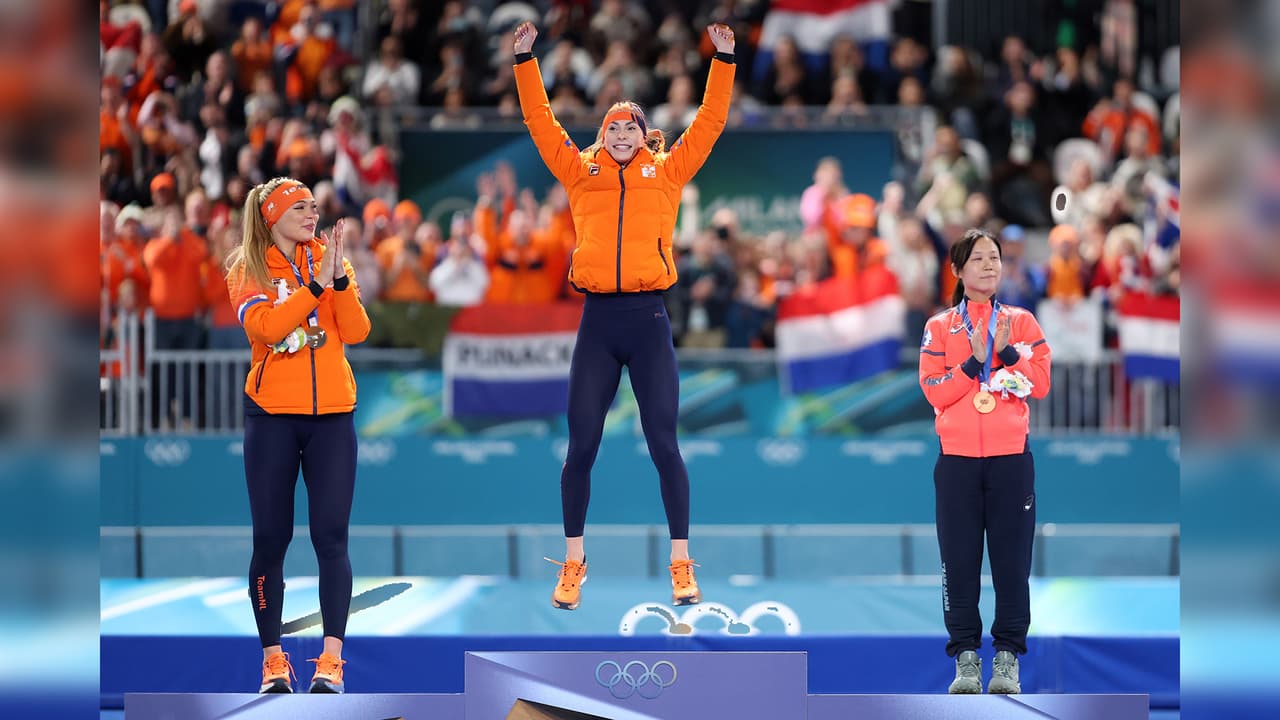 Países Bajos repite 1-2 en patinaje de velocidad, pero con Femke Kok con el oro