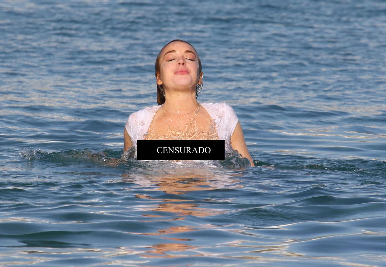 Pero cuando salió del agua...