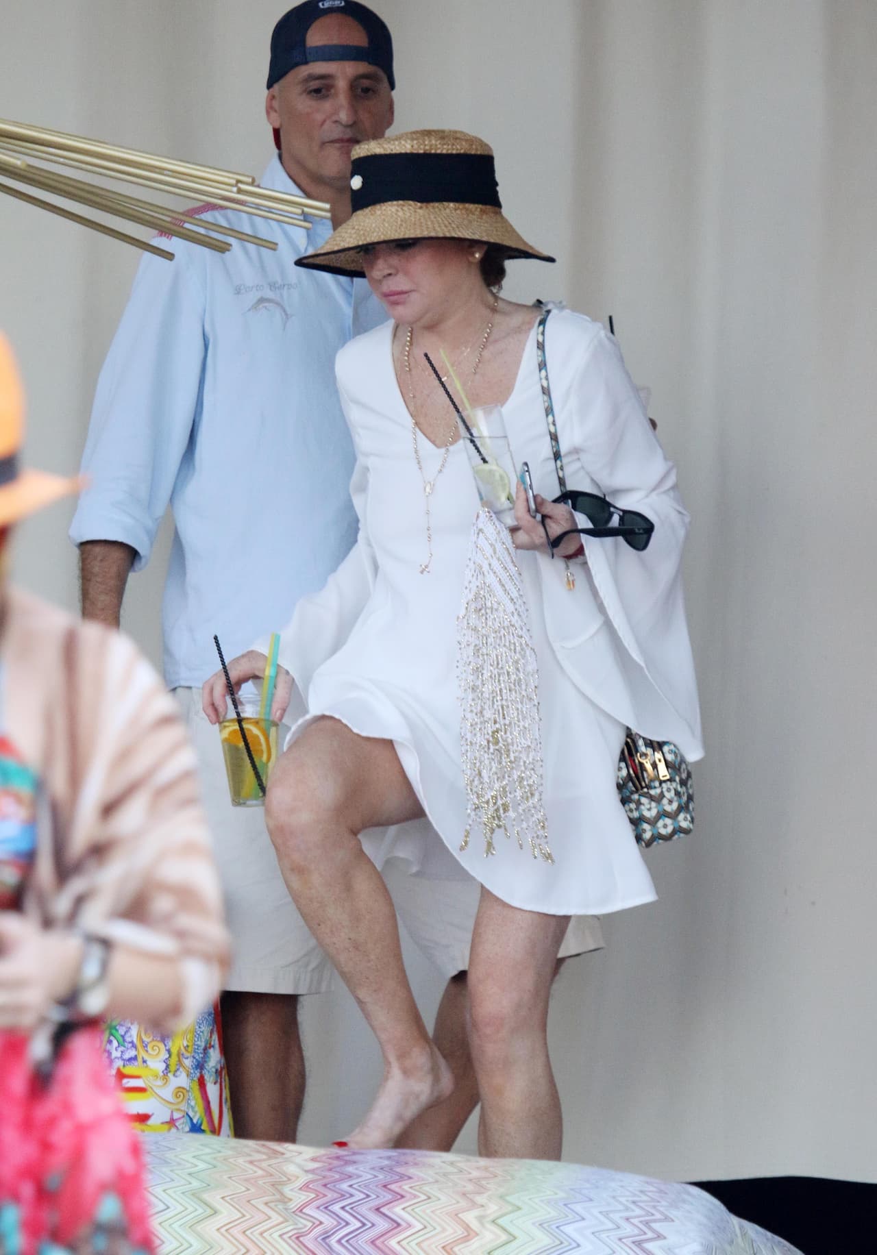 Estas son las fotos de sus vacaciones.