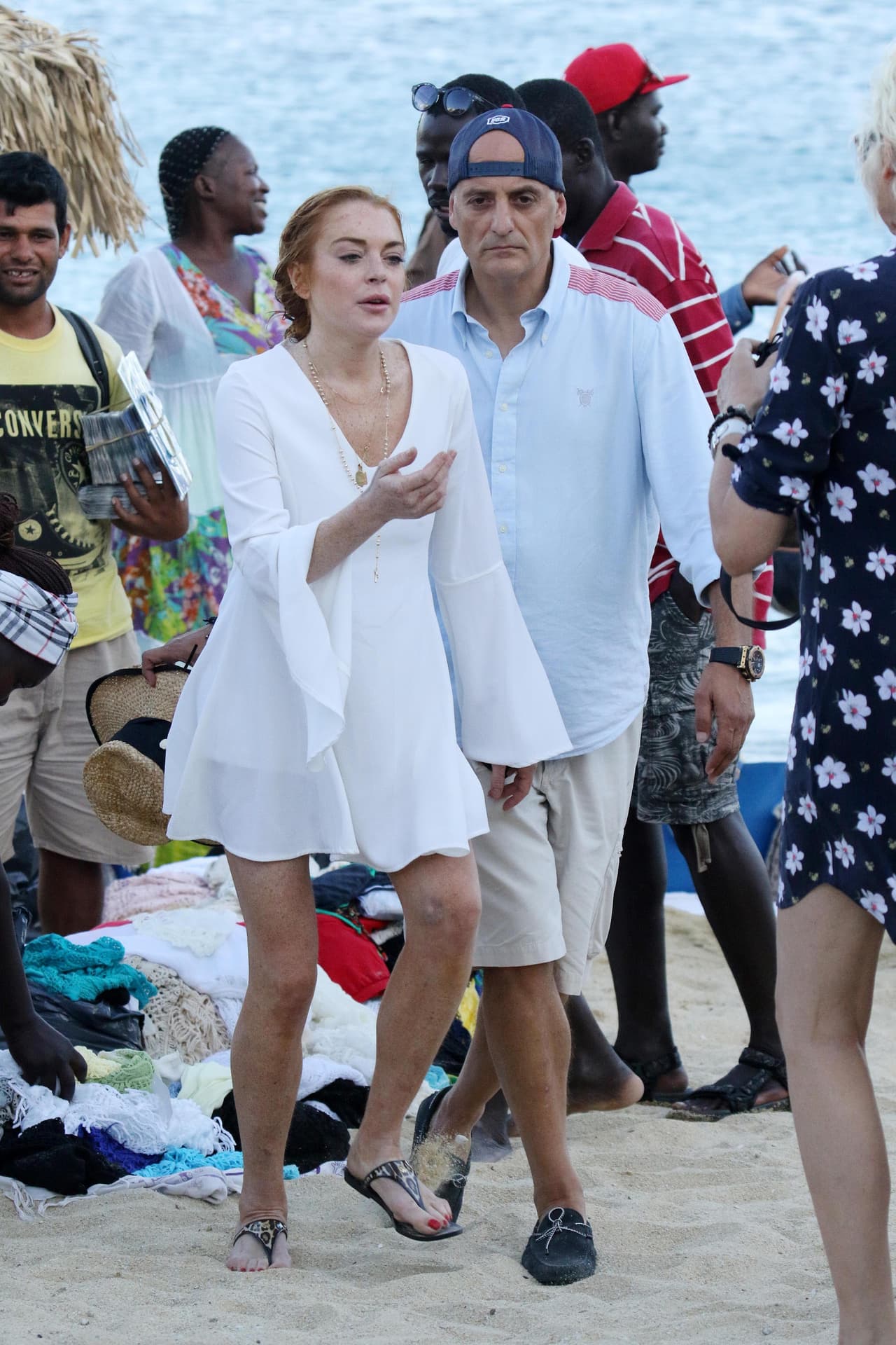 Estas son las fotos de sus vacaciones.