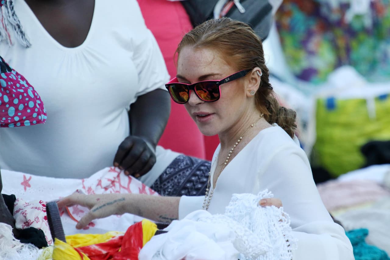 Compró algunas artesanías del lugar.