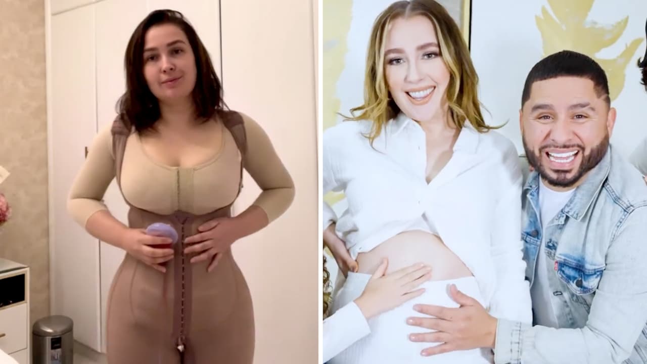 "Ya te arruinaste el 'mommy makeover'": Kenia Ontiveros anuncia embarazo y le recuerdan su cirugía