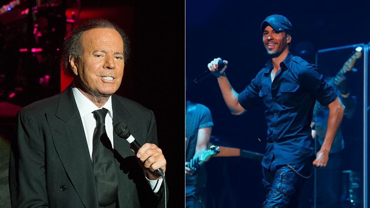 <b>Julio Iglesias</b> es padre de nueve hijos. Sin embargo, uno en especial ha hecho una gran carrera musical, como él en su época.
<b>Enrique Iglesias</b> ha hecho su propia historia en el pop.