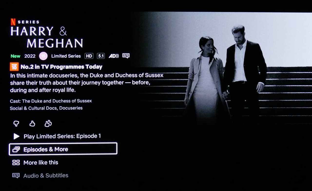 El documental ‘Harry & Meghan’ fue muy redituable para Netflix y la pareja.