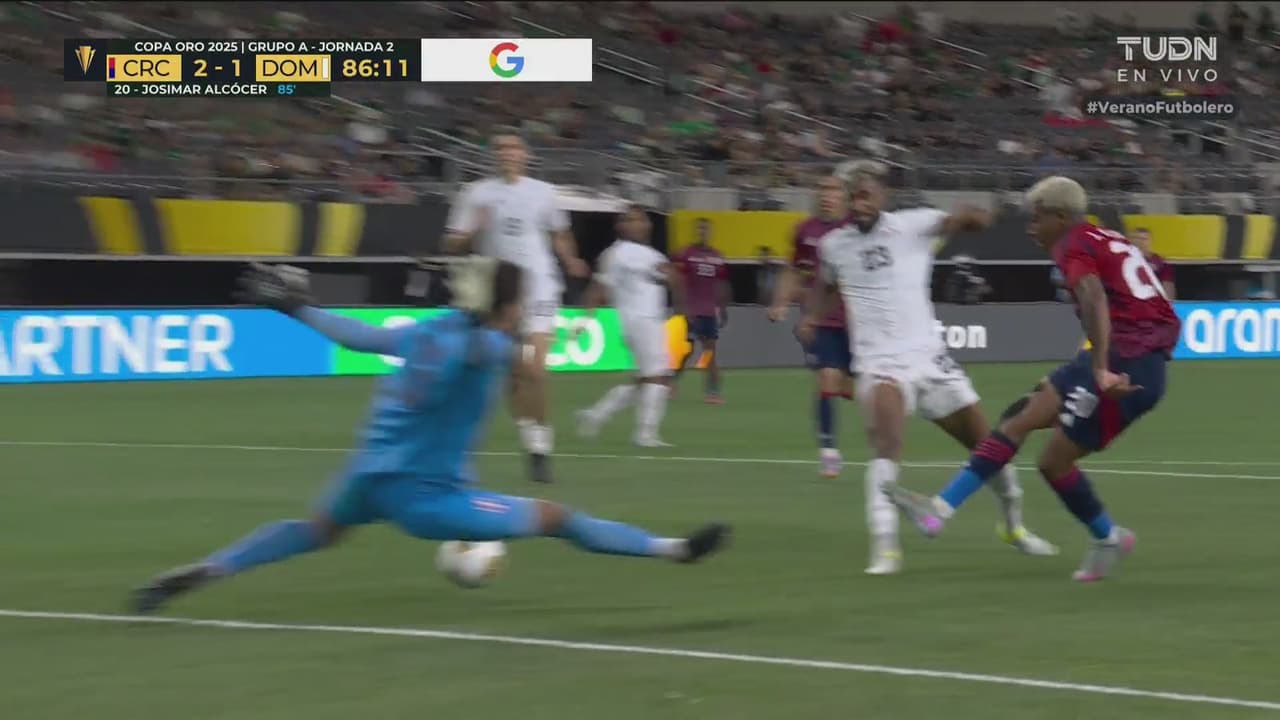 ¡Gran definición, golazo de Josimar Alcócer! Costa Rica recupera ventaja
