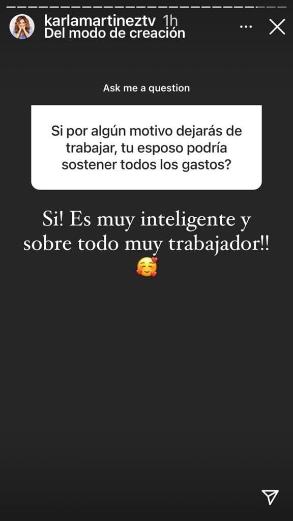 Aunque la conductora es una mujer independiente y trabajadora, su esposo Emerson Peraza es su mejor apoyo en todo momento.
