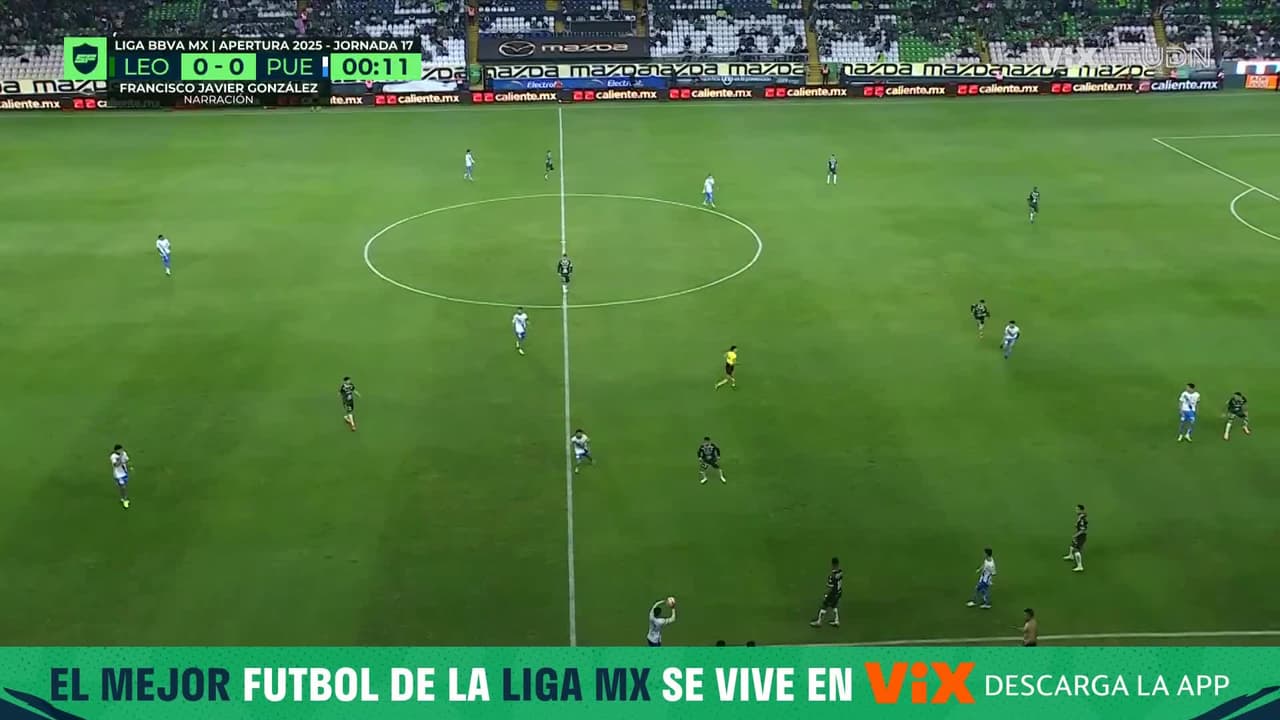 ¡León vs. Puebla! Arranca la transmisión EN VIVO Aquí
