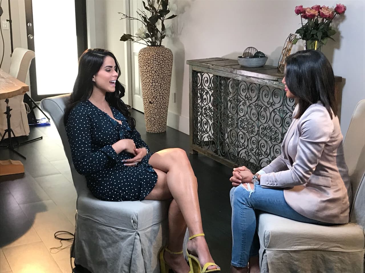 Actualmente Vanessa de Roide se encuentra en el primer trimestre de un embarazo que deseaba gritar a los cuatro vientos, lo cual sucedió por medio de ese mensaje que, a petición de Francisca, volvió a leer.