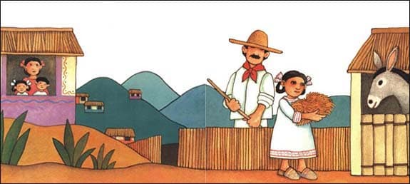 The Legend of the Poinsettia por Tomie de Paola
<br>Y para terminar, una excelente historia para introducir a los niños a la emoción de la Navidad. Siguiendo con la tradición de los libros de de Paola, este también utiliza flores para contar una leyenda. Es una hermosa historia sobre la ‘flor de la Nochebuena’. 
<br>