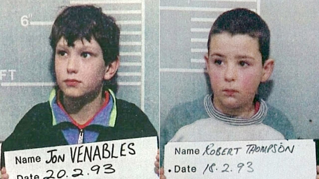 Robert Thompson y Jon Venables fueron acusados por asesinato de un menor en 1993.
<br>