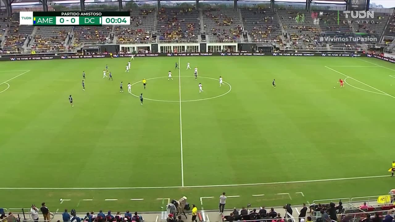 ¡Arranca la transmisión! América vs. DC United síguelo aquí