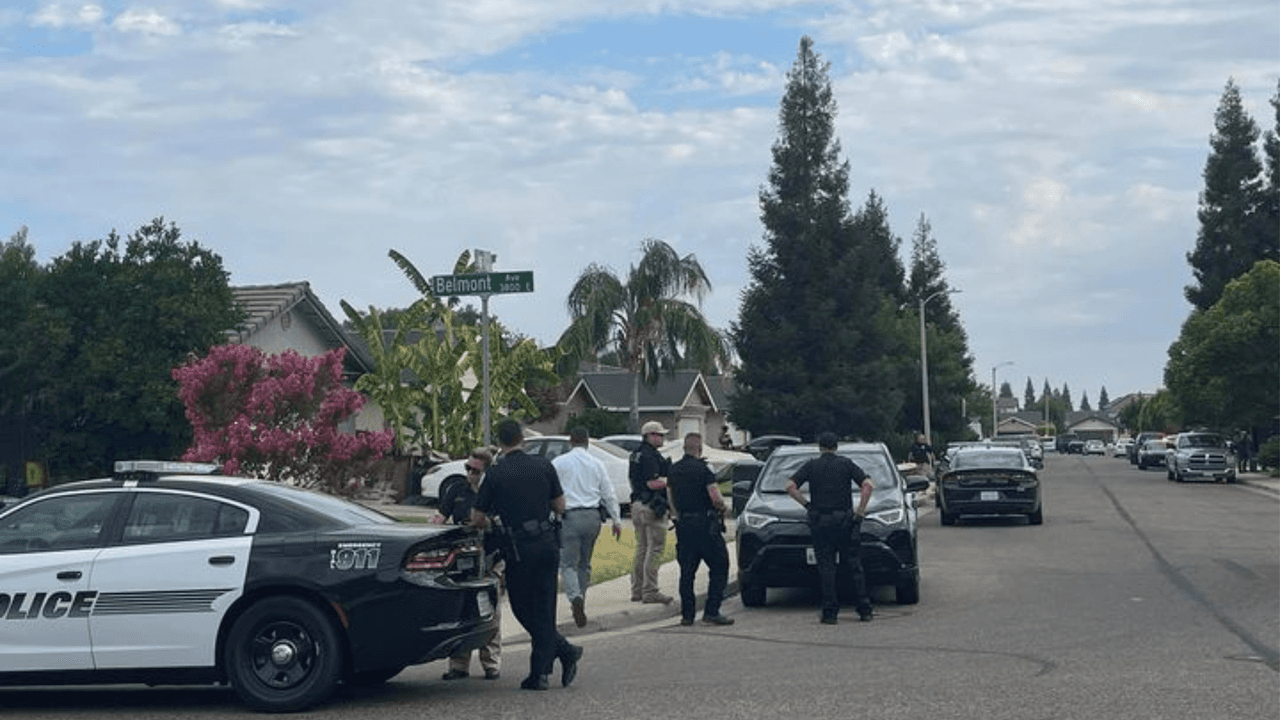 Policía de Visalia arresta a hombre que hiere a dos familiares y se atrinchera en una casa