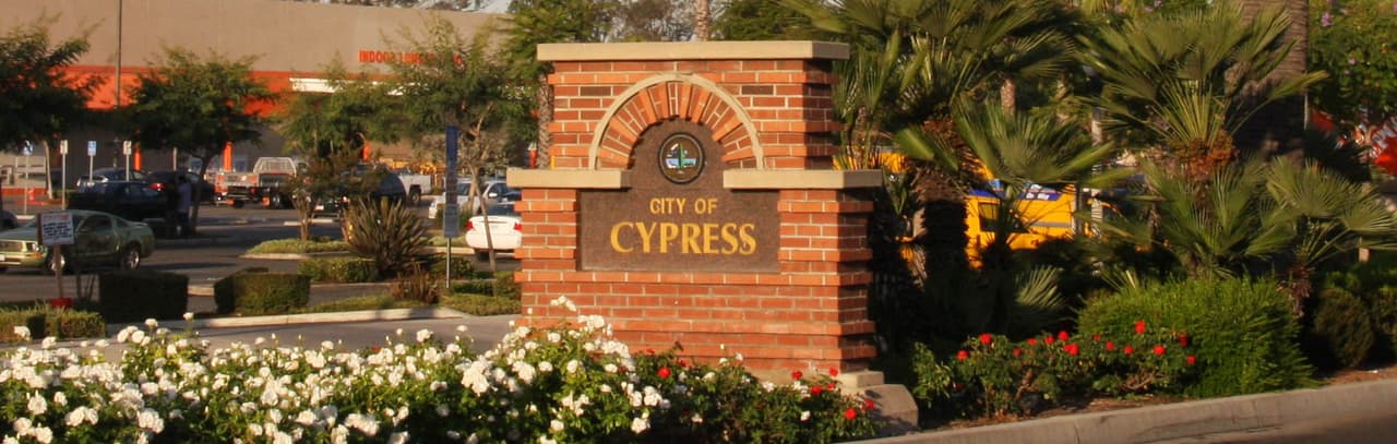<b>Cypress,</b> en el condado de Orange, se ubica en el lugar 37.
<br>
<br>
<b>Población:</b> 49,064
<br>
<b>Salario promedio: </b>$90,345
<br>
<b>Tasa de crimen violento: </b>1.41 por cada mil habitantes
<br>
<b>Tasa de crimen a la propiedad: </b>14.80 por cada mil habitantes
<br>