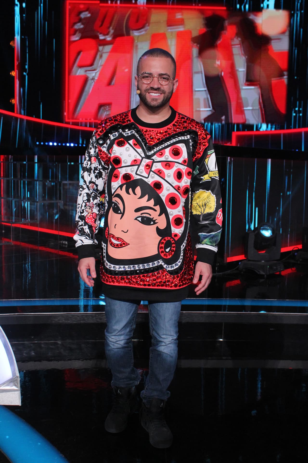 Como este sweater que vistió del diseñador venezolano Daniel Bracci.