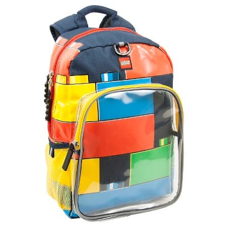 Para los fans de Lego, esta mochila es todo lo que necesitan para volver a la escuela. $44.99 dólares en Target