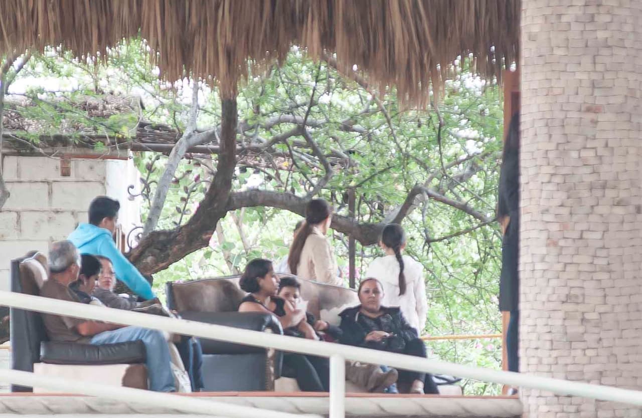 Las caras de tristeza y desconsuelo se observaron durante todas las horas de funeral.