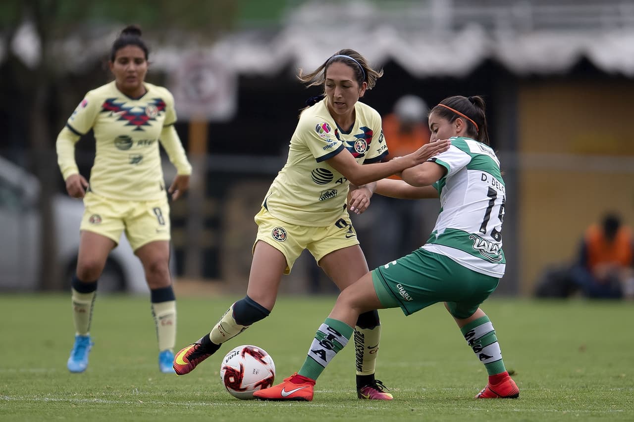 ¡Partidazo en Coapa! Duelo de poder a poder entre el América y las Guerreras del Santos Femenil que nos deleitó con una feria de goles.