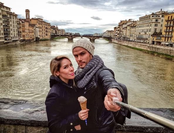 El actor se fue a conocer Europa junto con su esposa y, de paso, para trabajar en agrandar la familia.