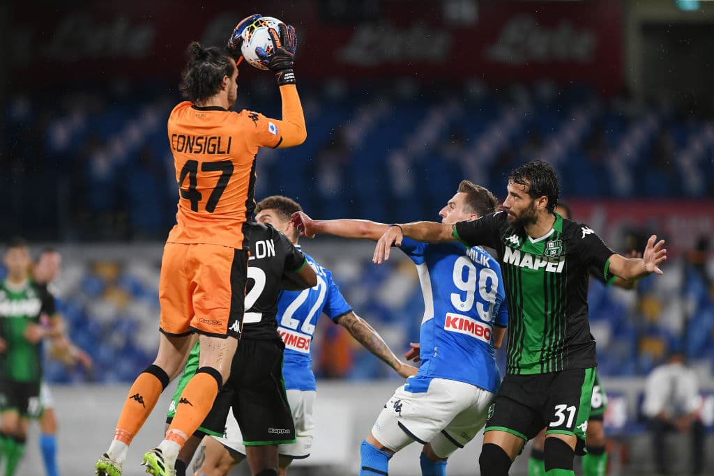 Napoli se medirá al Inter y Sassuolo al Genoa la siguiente fecha de la Serie A.