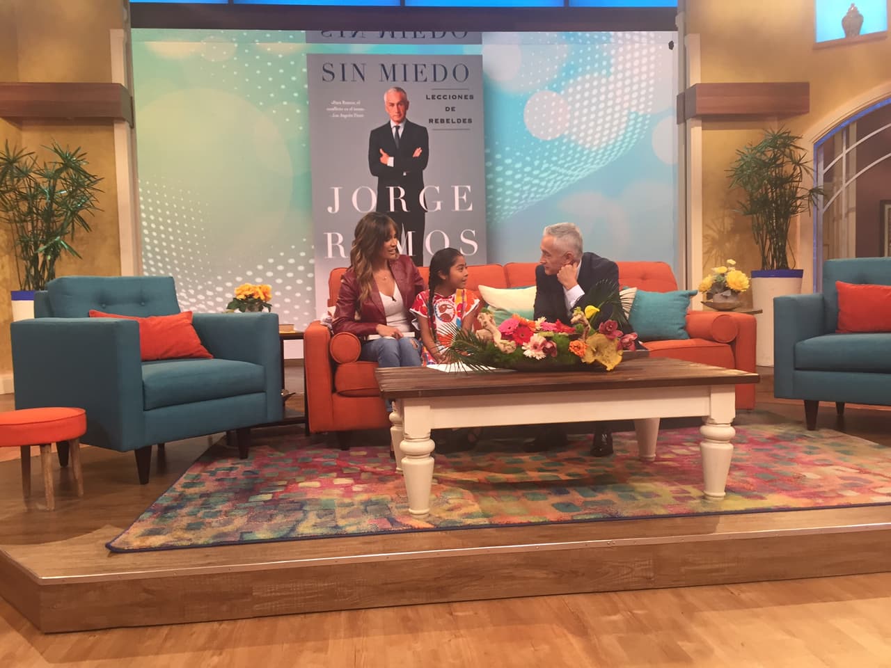 Sofi le recitó un hermoso poema a Jorge.