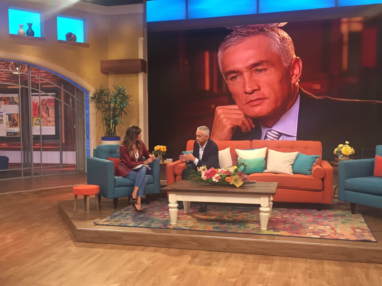 Jorge Ramos llegó a promocionar su nuevo libro, 'Sin Miedo'.