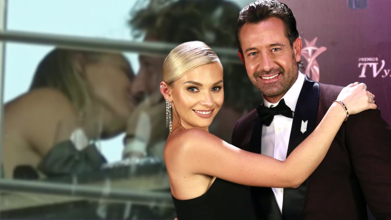 Captamos a Irina Baeva derrochando romance junto a Gabriel Soto en un restaurante