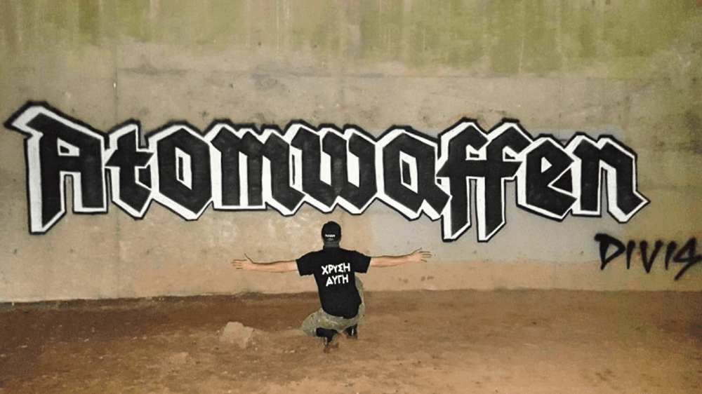 Atomwaffen en alemán significa "armas nucleares".