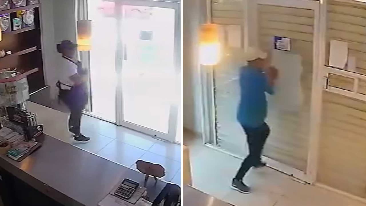 Ladrón acabó encerrado en el negocio que asaltó: la trabajadora es llamada "la mujer más inteligente"