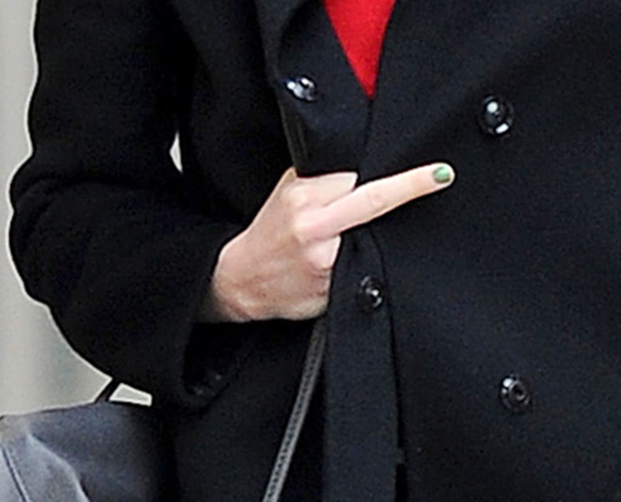 ¿Su elección? Sacar el dedo, como Turner y Jenner.