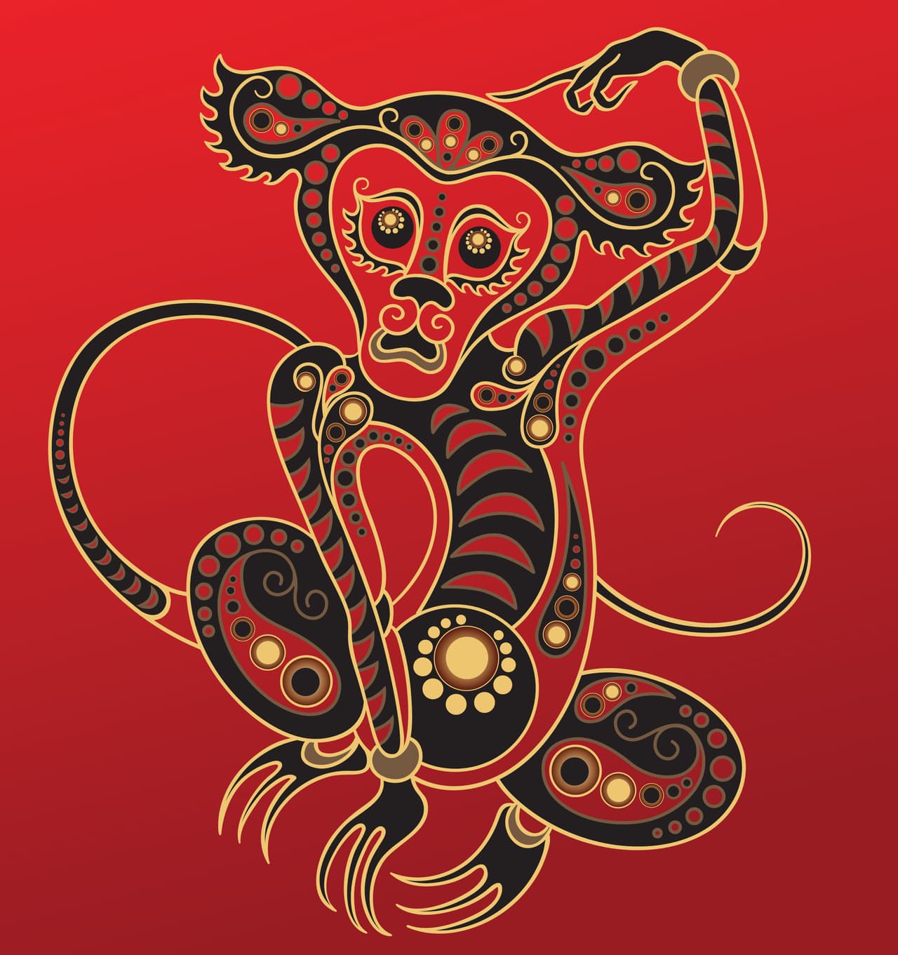 El Mono en el Mes del Dragón (del 20 de marzo al 19 de abril) (Los nacidos en 1932, 1944, 1956, 1968, 1980, 1992, 2004, 2016).