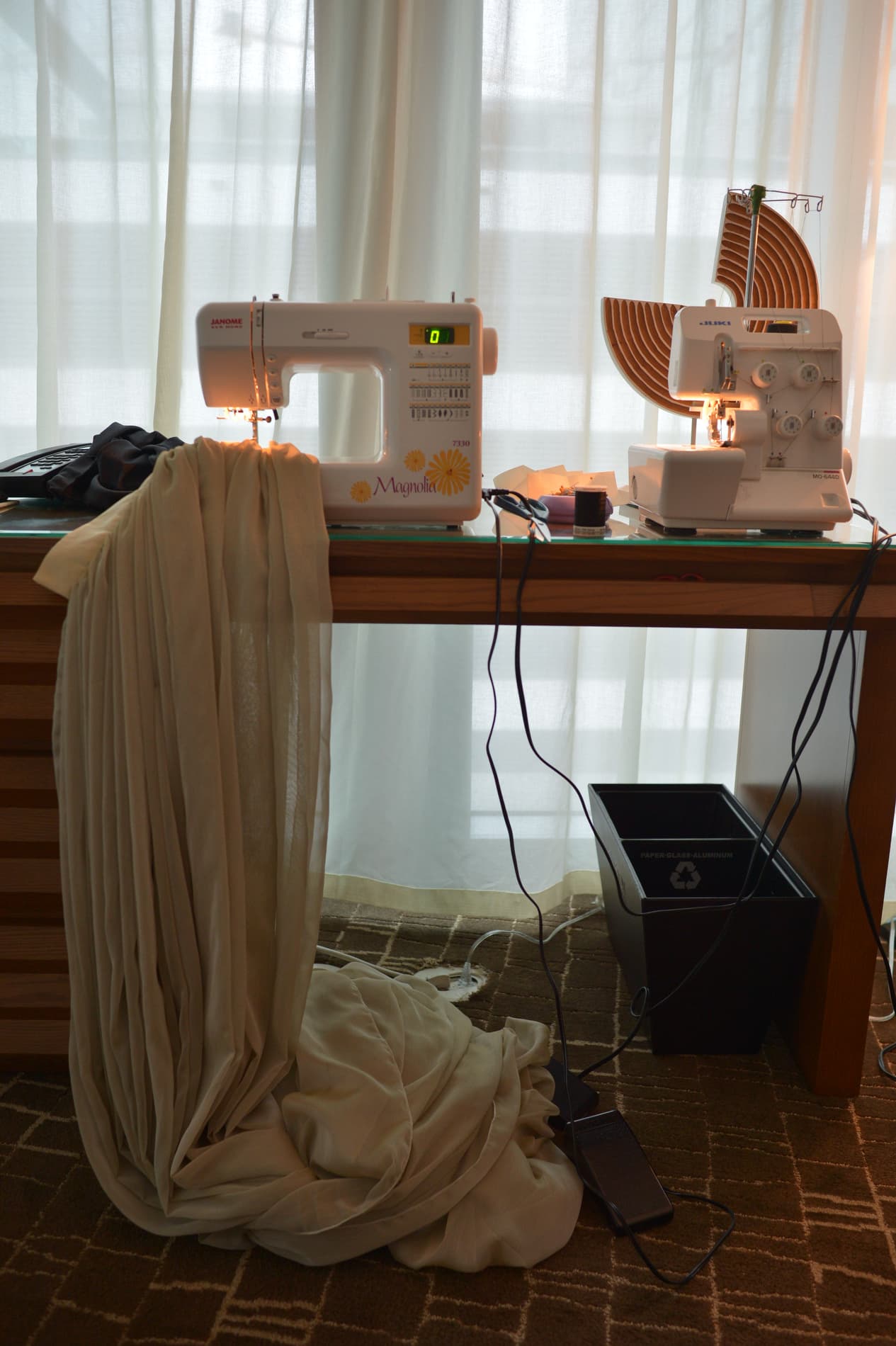 Esta talentosa mujer cuidó cada detalle en su atuendo.