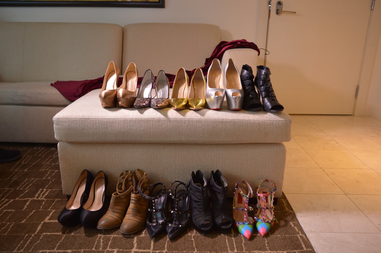 Imagínate la cantidad de zapatos con la que llegará en esta ocasión.