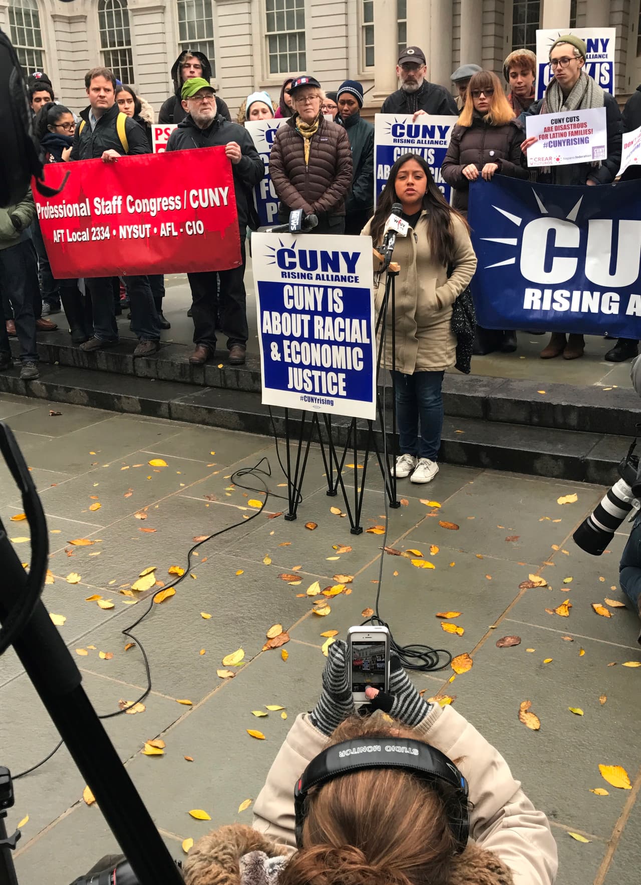 Grupo pide educación gratuita en la Universidad de la Ciudad de Nueva York