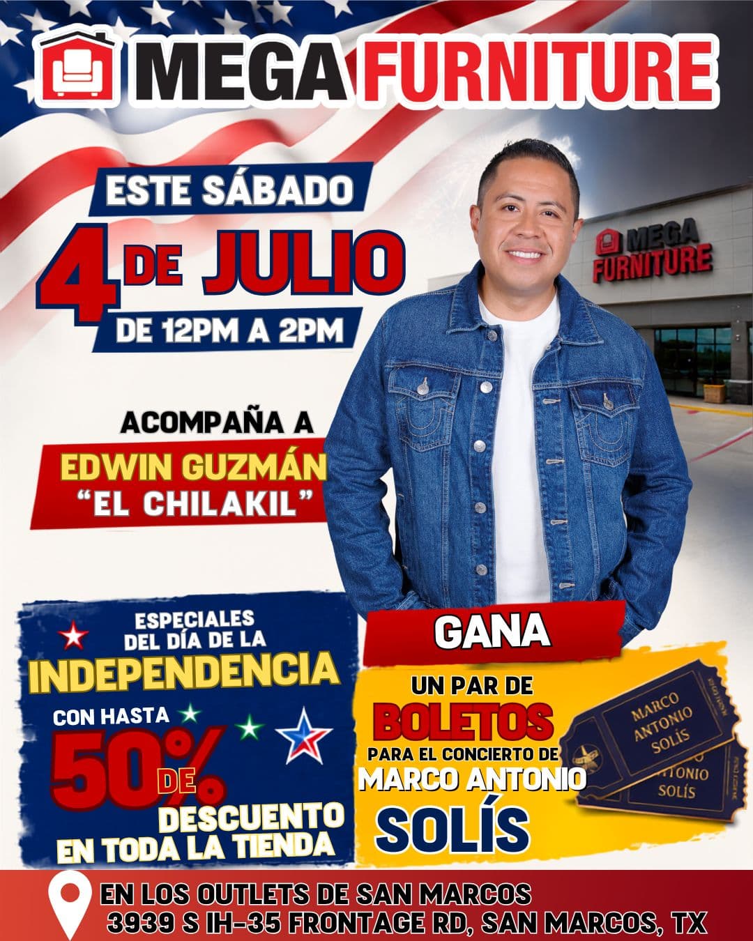 🎆🛋️ ¡ESTE 4 DE JULIO SE PONDRÁ A LO MEGA! 🛋️🎆