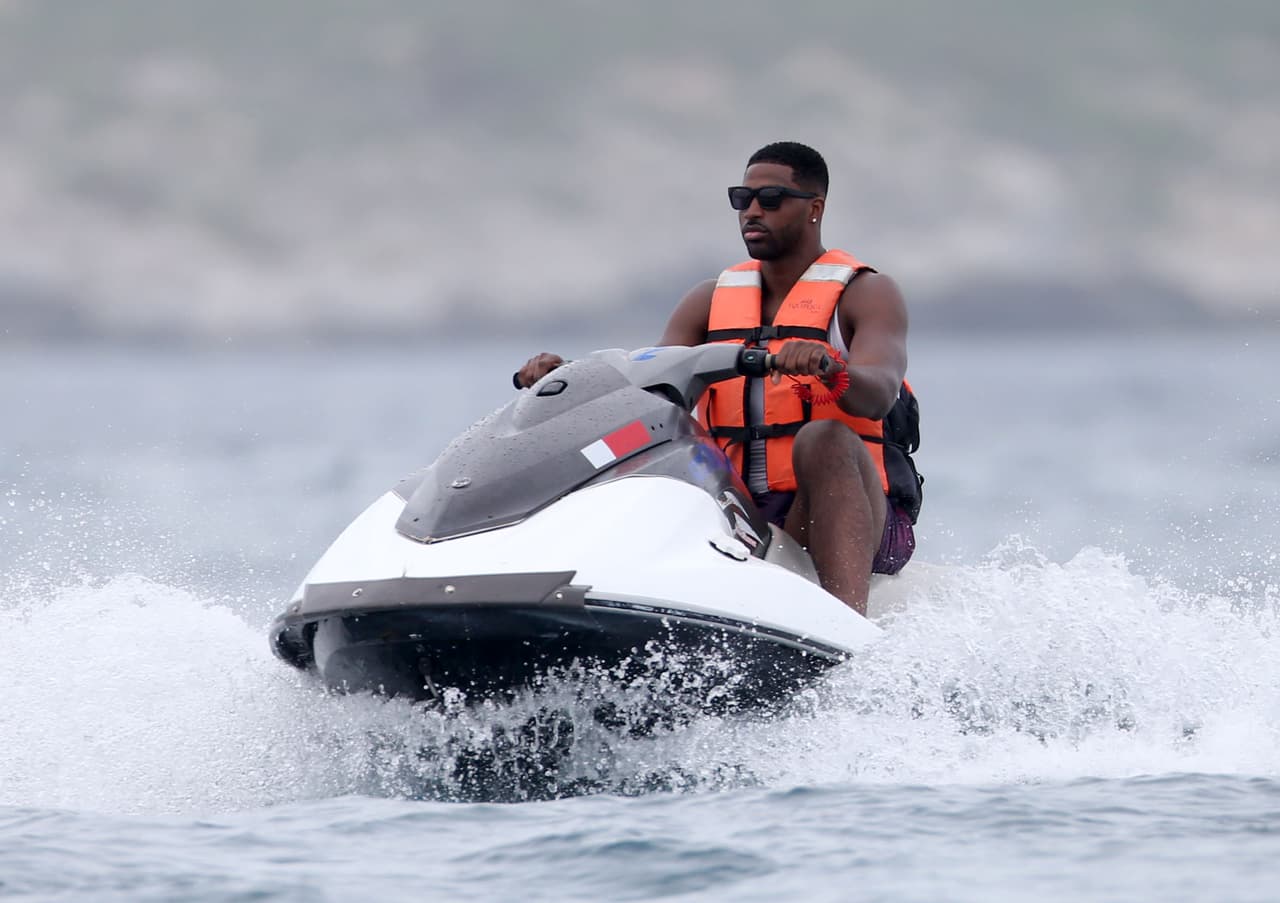 Aquí el afortunado Tristan disfrutando de las playas mexicanas.