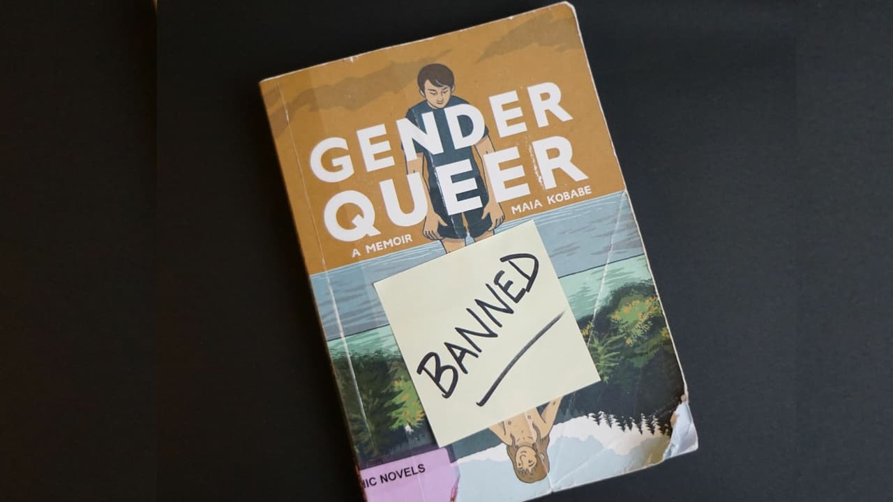 <h3 class="cms-H3-H3">1. Gender Queer</h3>
<br>
<br>Este libro, 
<i>Gender Queer,</i> es una autobiografía de Maia Kobabe y lo pensó como una forma de explicar a su familia lo que significa ser no binario y asexual. 
<b>Su libro e historia personal se convirtió en una guía sobre la identidad de género. </b>
<br>
<br>Barnes & Noble lo tiene categorizado como un libro apropiado para mayores de 15 años, mientras que Amazon Book lo tiene para mayores de 18. 
<br>