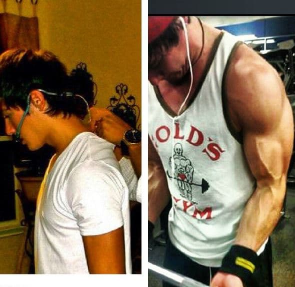 Desde tiempo atrás, José se propuso estar en forma y lo logró con disciplina y esfuerzo.