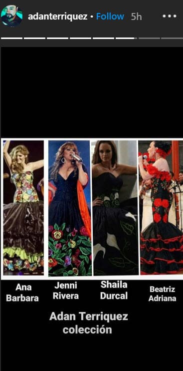 Terriquez, quien diseña vestuarios de varias famosas como Ana Bárbara y Shaila Dúrcal, externó que ha encontrado una 
<b>oportunidad en el caos provocado por el coronavirus</b>, aunque no es suficiente para mantener a flote su negocio.
<br>