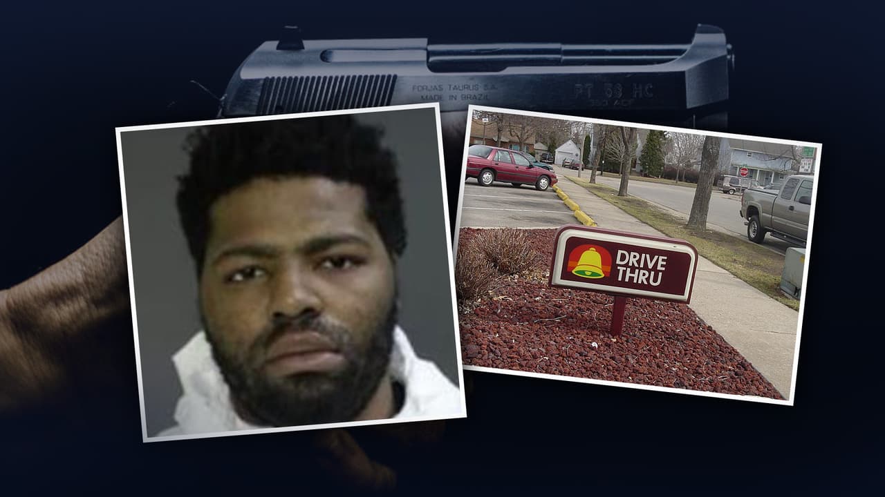 A punta de pistola asaltan a un empleado de un drive-thru de Taco Bell en Newark