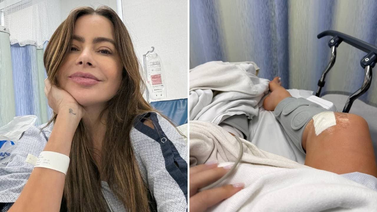 Sofía Vergara fue sometida a una cirugía de rodilla.