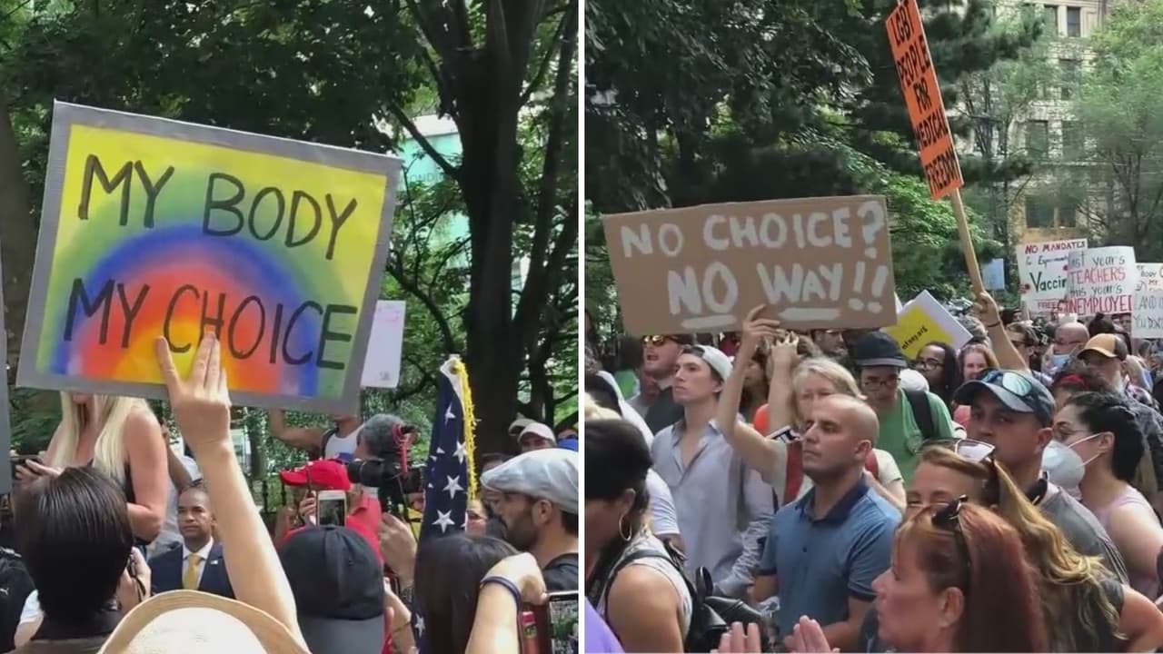 Un juez federal bloquea el mandato de la vacuna contra el covid-19 de Nueva York 