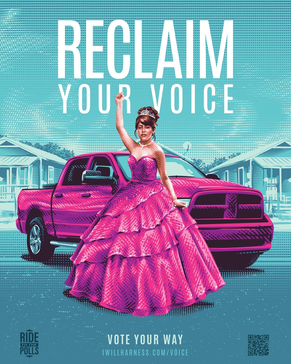 Y es que el sábado 29 de octubre, un grupo de estas adolescentes se pondrán sus vestidos de quince años y guiarán a sus amigos y familiares en un desfile en camiones y limosinas por las calles de San Antonio, que culminará con un mini-festival y la oportunidad de votar temprano para aquellos que son elegibles.